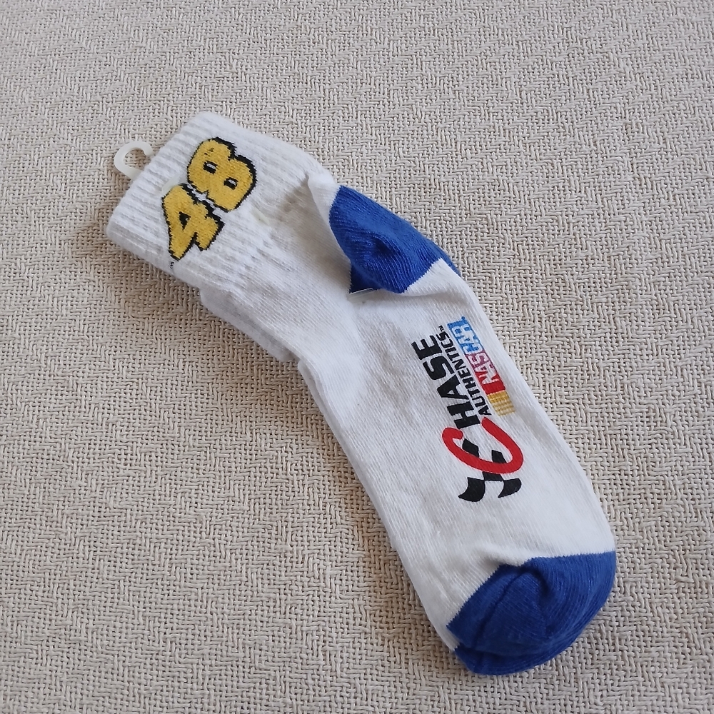 nascar ♡ 48 chase authentics socks vintage race car - Picture 4 of 5
